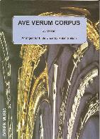 AVE VERUM CORPUS score & parts
