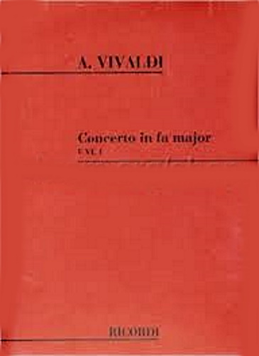 CONCERTO in F major FVI/1 Op.10/5