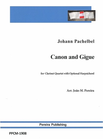 CANON AND GIGUE (score & parts)