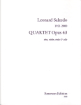 QUARTET Op.43 (score & parts)
