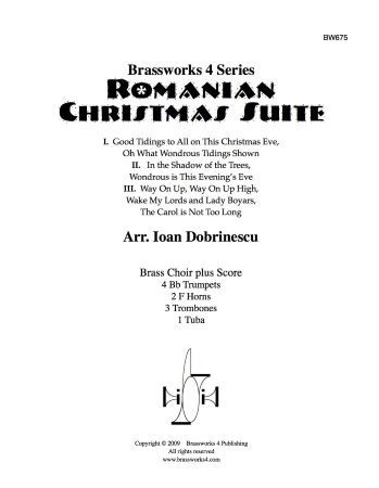 ROMANIAN CHRISTMAS SUITE