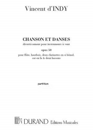 CHANSONS ET DANSES Op.50 Score