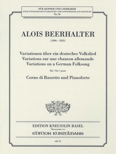 VARIATIONS on a German Folksong