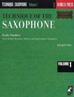 THE TECHNIQUE OF THE SAXOPHONE Volume 1