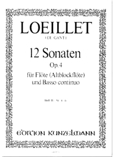 TWELVE SONATAS Op.4 Volume 2