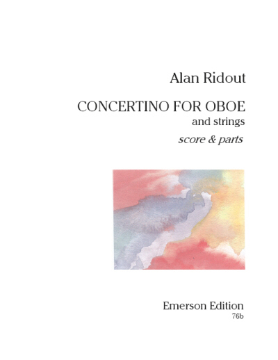 CONCERTINO FOR OBOE (set of parts)