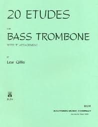 20 ETUDES FOR BASS TROMBONE with F attachment