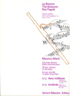 SHORT PIECES IN ALL KEYS 13 & 14: Avec Noblesse (F#) & Anda