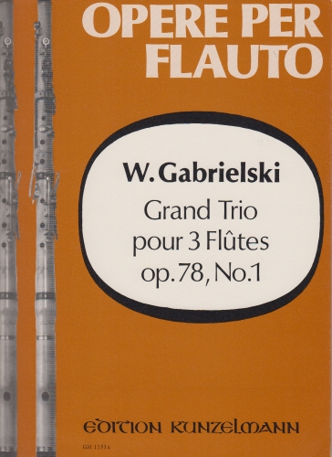 GRAND TRIO Op.78 No.1 (set of parts)