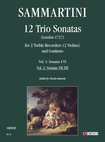 12 TRIO SONATAS (London 1727) Volume 1: Sonatas VII-XII