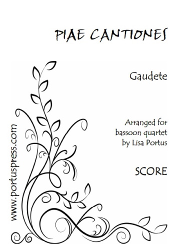 GAUDETE (score & parts)