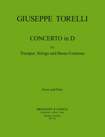 CONCERTO in D major 'Etienne Roger' (score & parts)