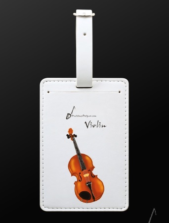 LUGGAGE TAG Violin