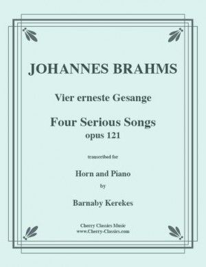 FOUR SERIOUS SONGS Op.121