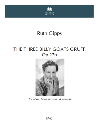 THE THREE BILLY GOATS GRUFF Op.27b (score & parts)