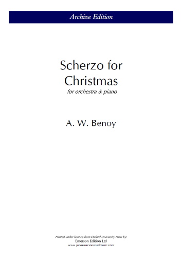 SCHERZO FOR CHRISTMAS Score