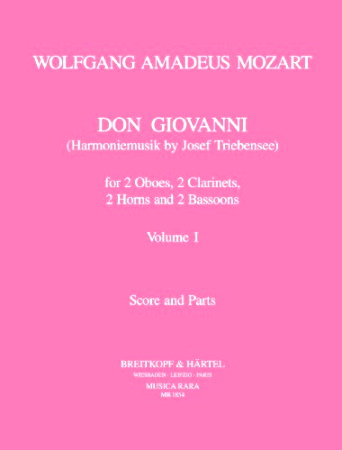 DON GIOVANNI Volume 1 (score & parts)