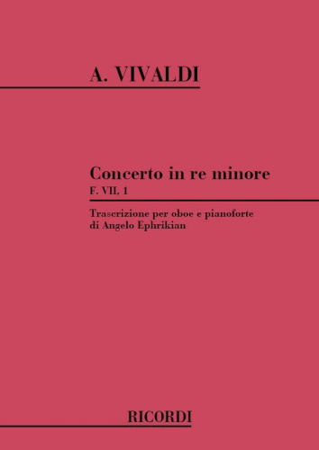 CONCERTO in D minor FVII/1 PV259 RV454 Op.8 No.9