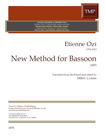 NEW METHOD FOR BASSOON