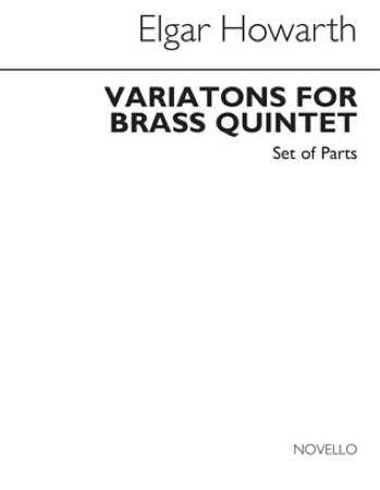 VARIATIONS FOR BRASS QUINTET set of parts