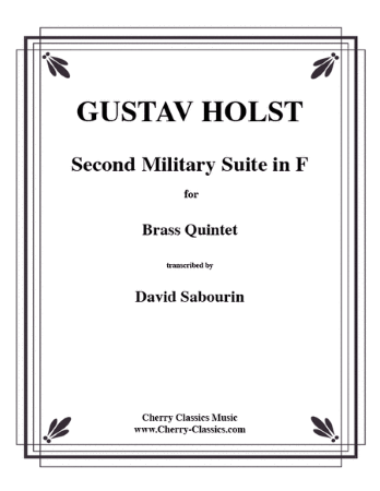 SECOND MILITARY SUITE in F major (score & parts)