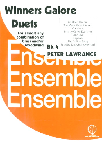 WINNERS GALORE Duets Book 4 - Parts E & F (playing scores)