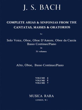COMPLETE ARIAS & SINFONIAS Oboe: Volume 7