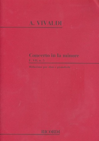 CONCERTO in A minor FVII/5 PV42 RV461 Op.39 No.2