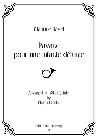 PAVANE pour une infante d''funte (score & parts)