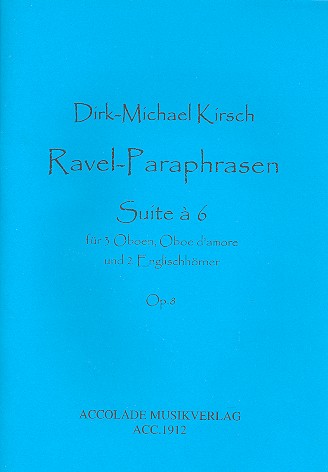 RAVEL-PARAPHRASEN Op.8 (score & parts)