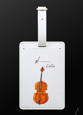 LUGGAGE TAG Cello