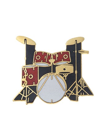 MINI PIN 5-Piece Drum Set (Red)