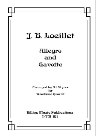 ALLEGRO AND GAVOTTE (score & parts)