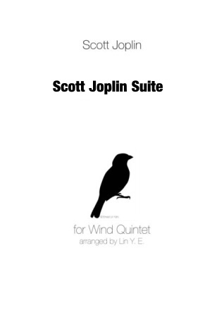 SCOTT JOPLIN SUITE (score & parts)