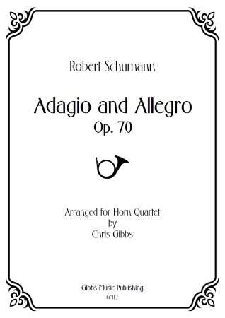 ADAGIO AND ALLEGRO (score & parts)