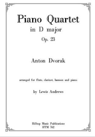 PIANO QUARTET in D major Op.23