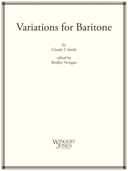 VARIATIONS for Baritone