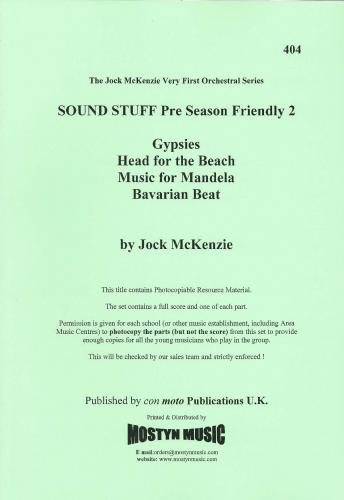 SOUND STUFF Pre Season Friendly 2 (score)
