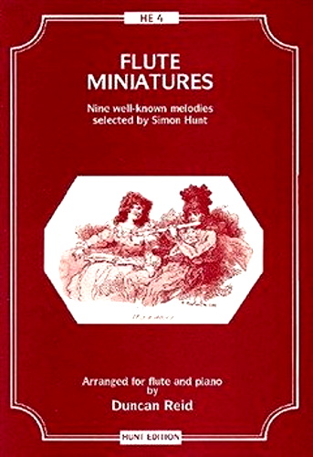 FLUTE MINIATURES 9 well-known melodies