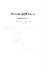 CAPRICCIO after Dickinson