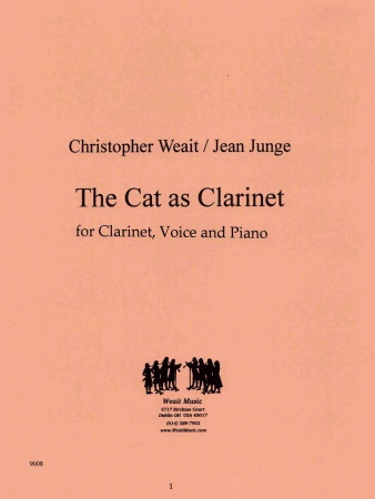 THE CAT AS CLARINET (Lyrics by Jean Junge)