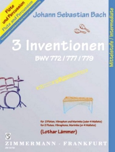 3 INVENTIONS BWV 772/777/779