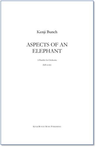 ASPECTS OF AN ELEPHANT (full score)