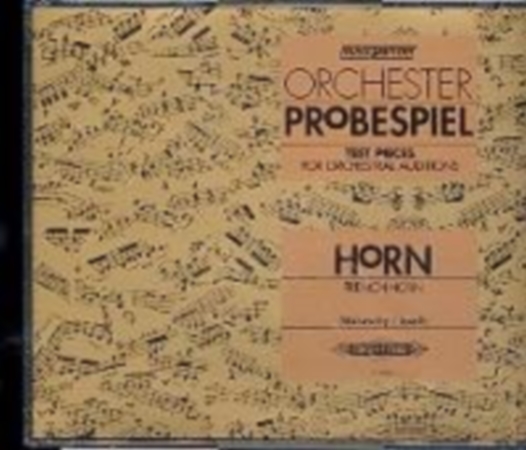 ORCHESTER PROBESPIEL for Horn CD