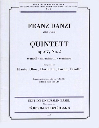 QUINTET Op.67 No.2 in E minor (set of parts)