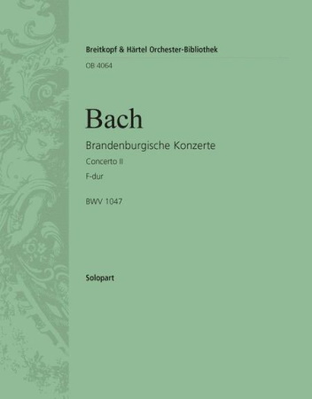 BRANDENBURG CONCERTO No.2 - solo violin part