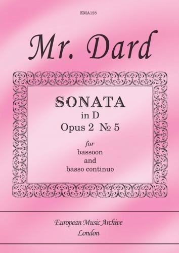 SONATA in D minor Op.2 No.5