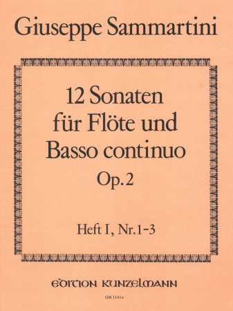 12 SONATAS Op.2 Volume 1
