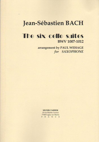 THE SIX CELLO SUITES BWV1007-1012