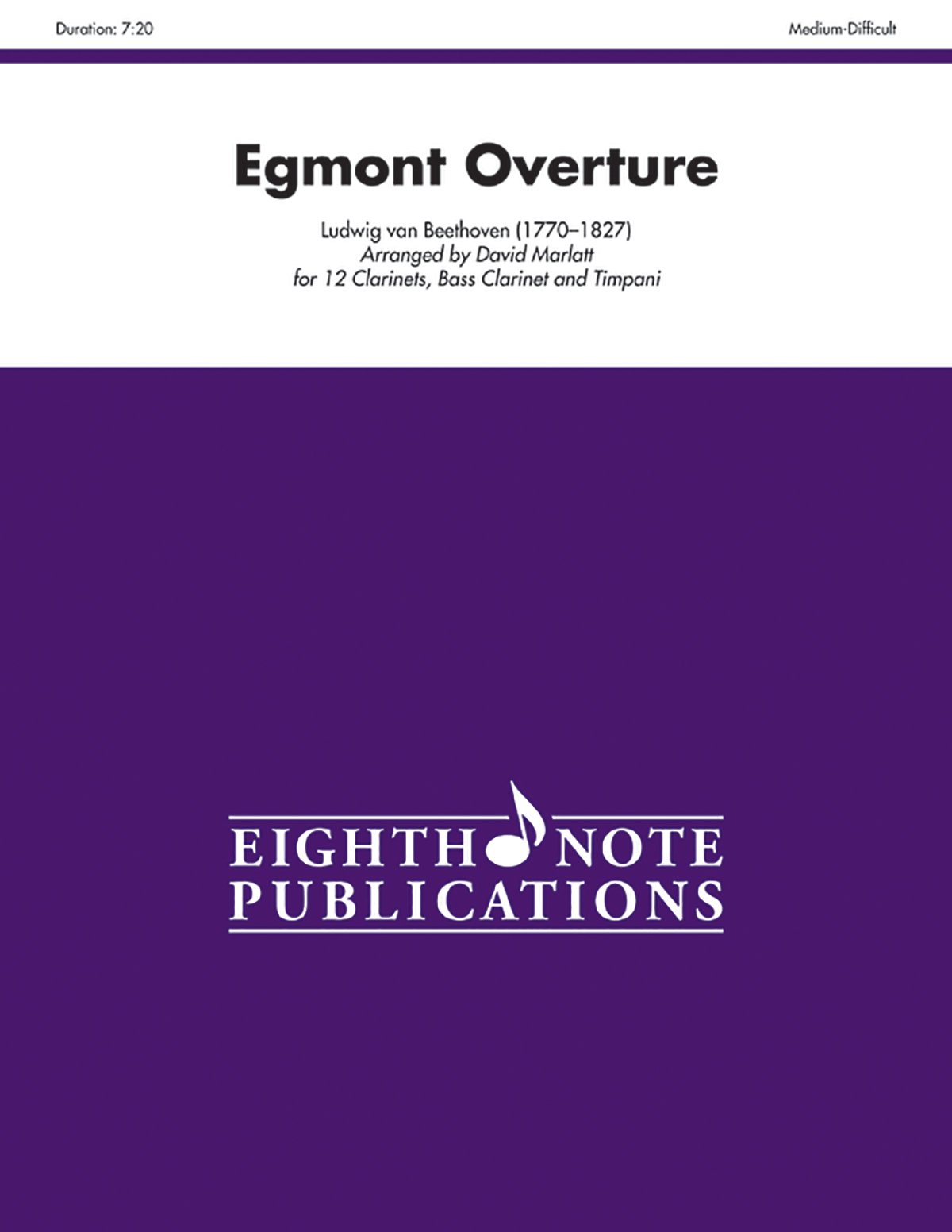 EGMONT Overture (score & parts)